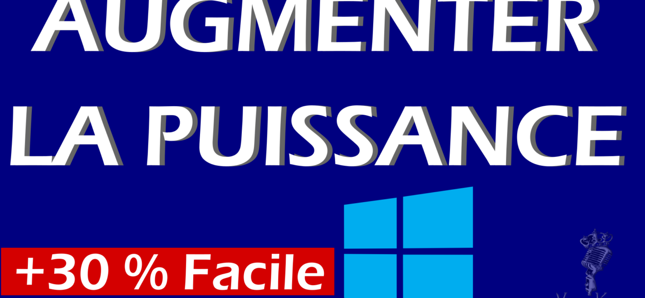 augmenter puissance pc